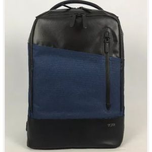 Tumi Tahoe Lyons Backpack Blue Black style# 79810BL 18x12x4